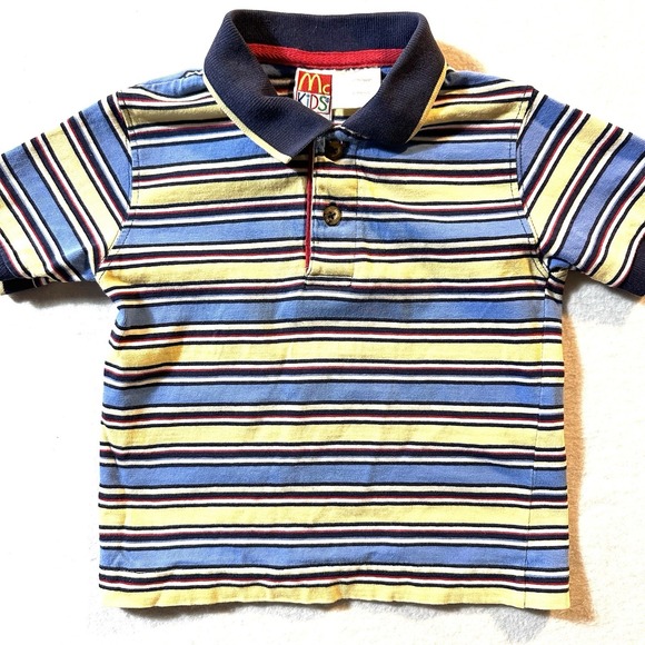 Mckids Other - Vintage 90s McKids Polo Shirt Size 12 Month Toddler Boy Striped
